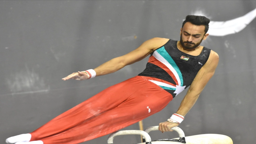 أحمد أبو السعود يحقق الميدالية الذهبية ببطولة آسيا للجمباز