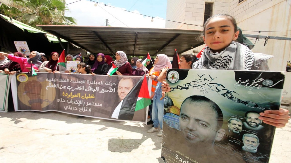 6 أسرى بينهم أردني مضربون عن الطعام في سجون الاحتلال الإسرائيلي