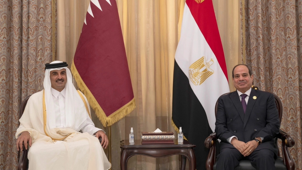 أمير قطر يتوجه إلى مصر في زيارة رسمية