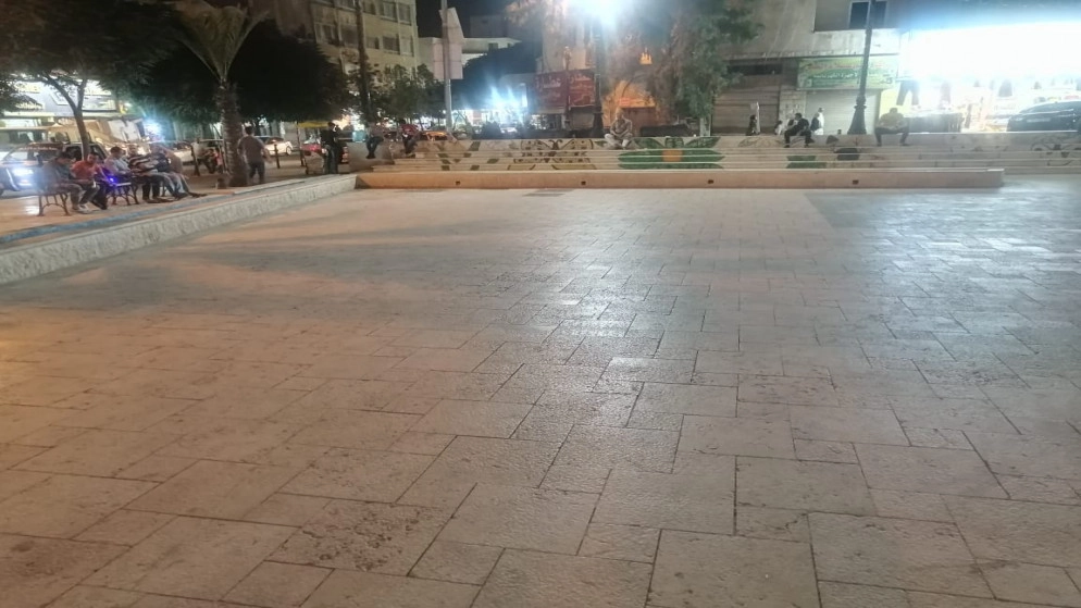مطالب بإعادة وتأهيل وصيانة ساحة بلدية جرش الكبرى