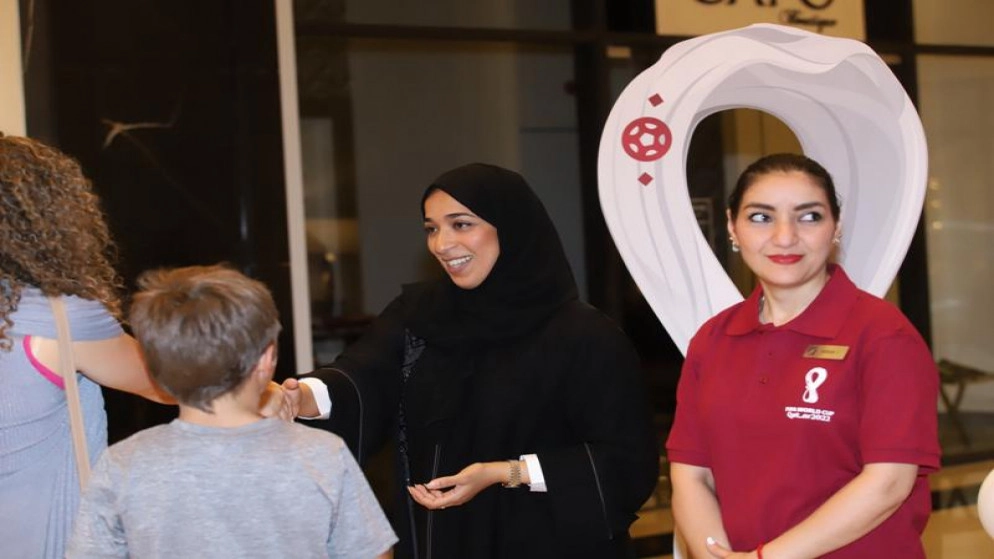 السفارة القطرية تقيم فعاليات ترويجية لكأس العالم في عمّان