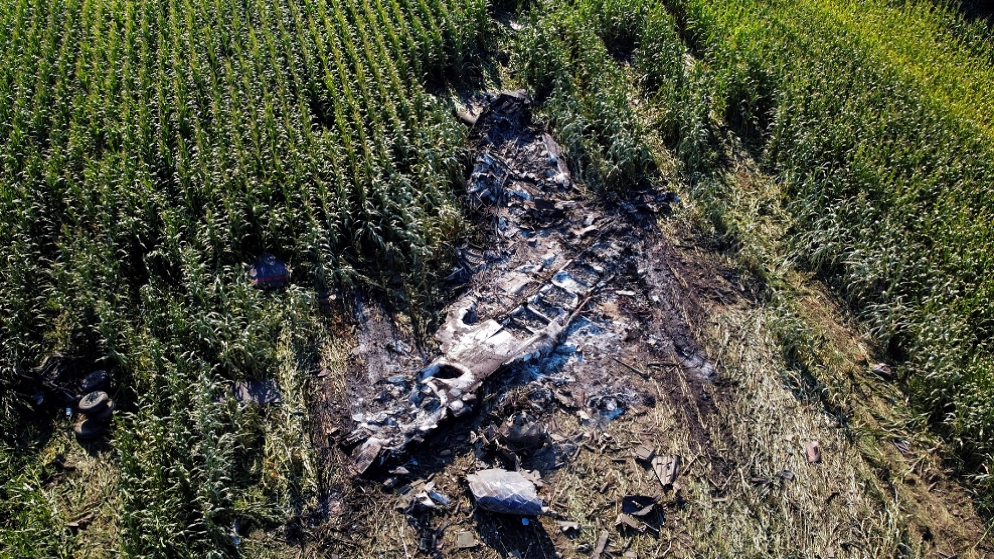 هيئة الطيران المدني: الأردن ليس الوجهة النهائية لطائرة شحن تحطمت في اليونان