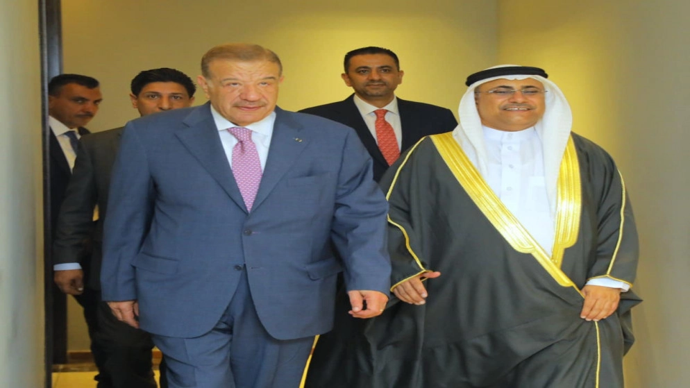 رئيس مجلس النواب عبد الكريم الدغمي يستقبل رئيس البرلمان العربي