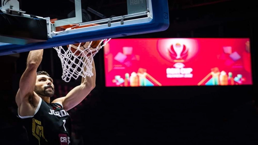 المنتخب الوطني لكرة السلة المتأهل لنصف نهائي كأس آسيا سيلاقي لبنان
