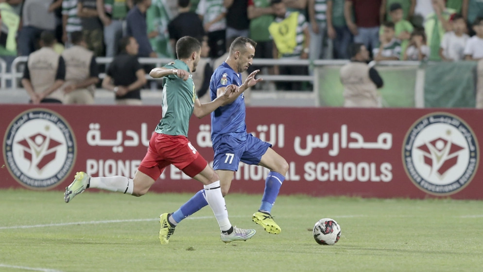 الوحدات بطل مرحلة الذهاب من دوري المحترفين بعد تجاوز شباب العقبة