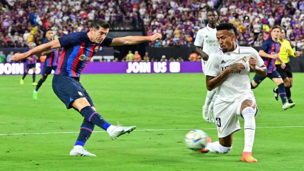 برشلونة يفوز على ريال مدريد 1-صفر في كلاسيكو ودي