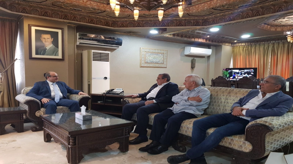 "تجارة الأردن" تناقش رغبة القطاع الخاص في الأردن وسوريا بعقد منتدى اقتصادي مشترك العام الحالي