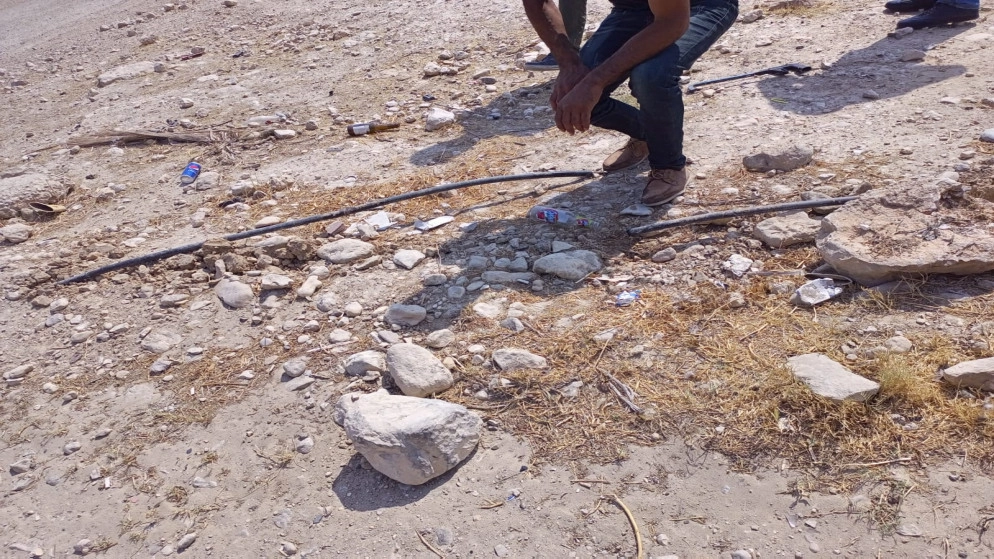 ضبط 4 اعتداءات على خطوط مياه في مناطق الشونة الجنوبية