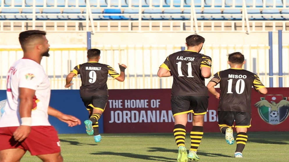 الحسين إربد يتفوق على معان في دوري المحترفين