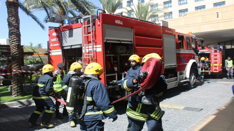 كوادر الدفاع المدني تعاملت مع 1381 حادث إسعاف و122 حريقا خلال موجة الحر