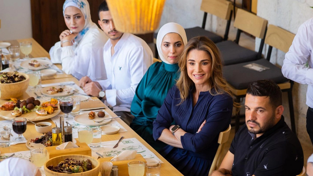 الملكة رانيا: طموحات الشباب الأردني كبيرة وليس لها حدود