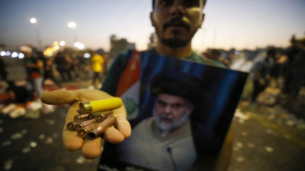 الصدر يعلن إضرابا عن الطعام حتى يتوقف العنف والكاظمي يثمن