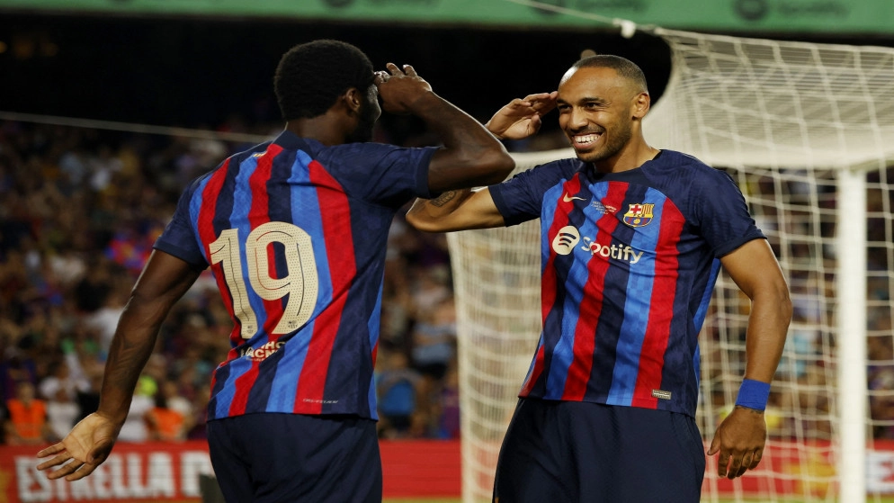 تقرير: تشلسي يتوصل إلى اتفاق مع برشلونة للتعاقد مع أوباميانغ