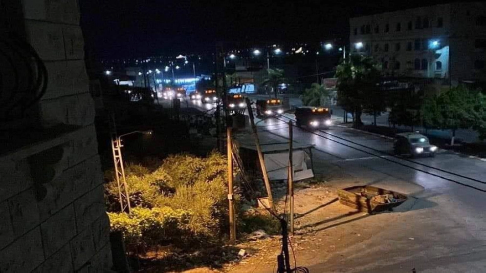استشهاد فلسطيني بعد اقتحام أكثر من 100 آلية عسكرية إسرائيلية لمدينة جنين