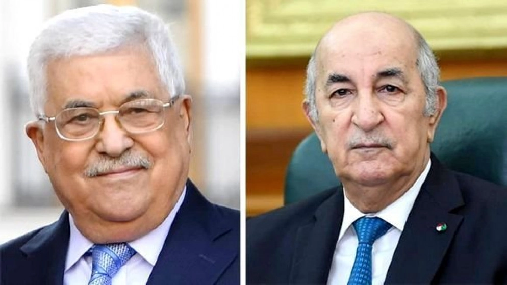الرئيس الجزائري يدعو الرئيس الفلسطيني للمشاركة في القمة العربية في الجزائر