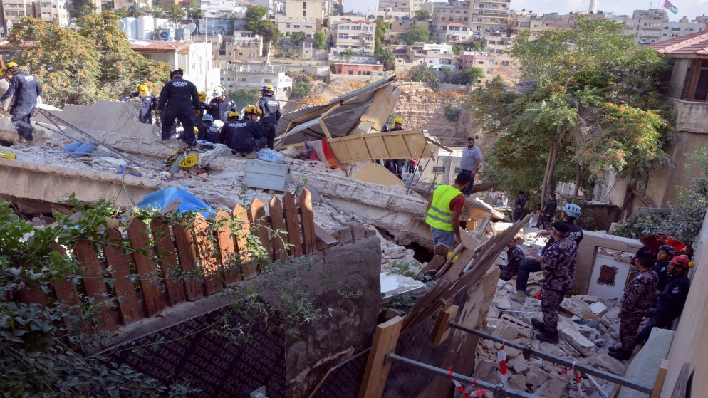 وزير التنمية: تنسيق حكومي لتلبية احتياجات المتضررين من انهيار بناية في اللويبدة