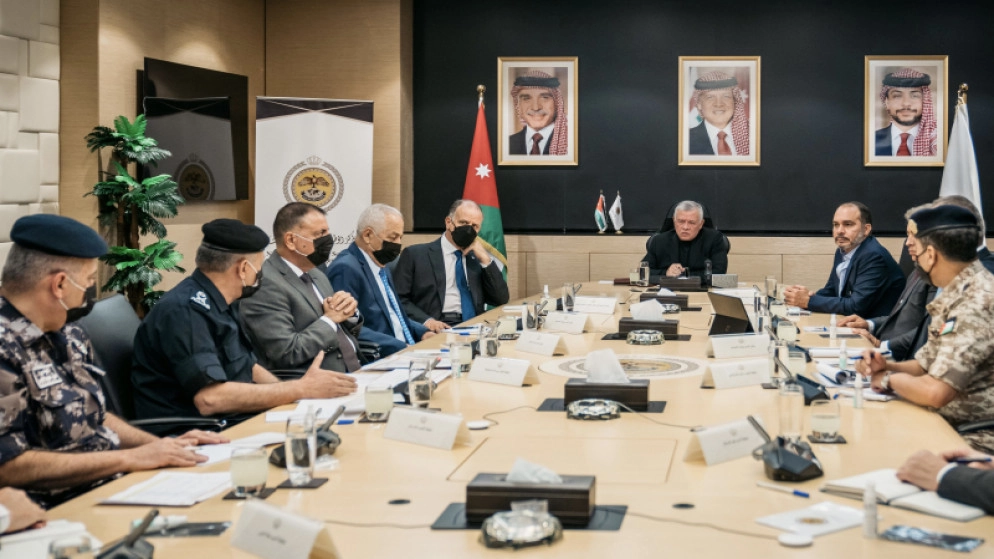 الملك يؤكد ضرورة تقديم أشكال المساعدة كافة للأسر المتضررة من انهيار مبنى في اللويبدة