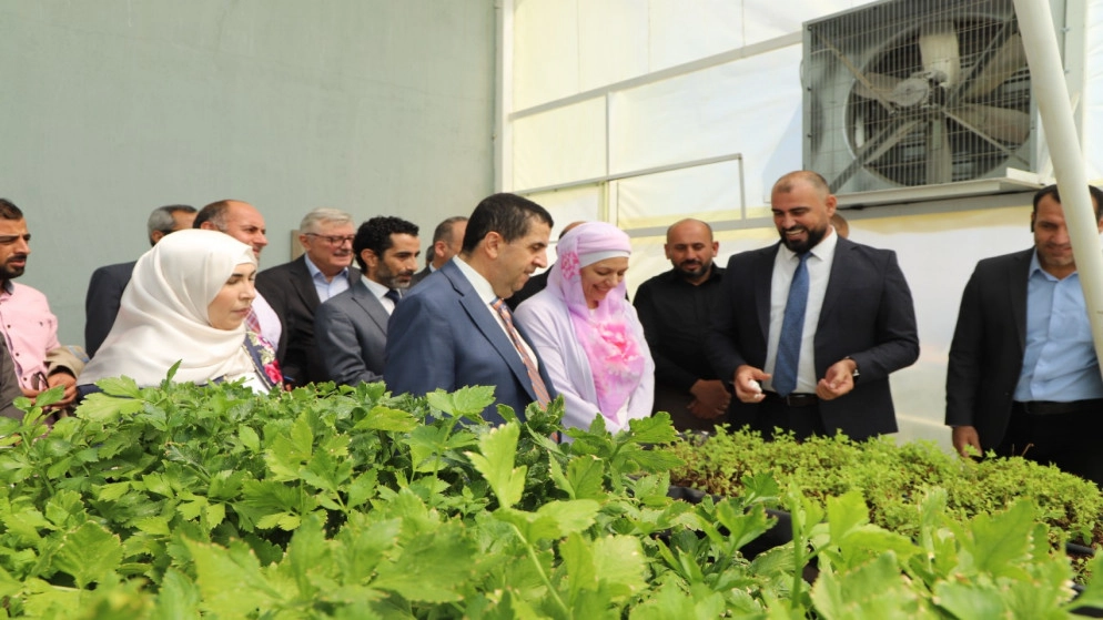 افتتاح مشروع وحدة الزراعة الذكية في جامعة البلقاء التطبيقية