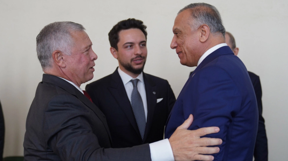 الملك يلتقي الكاظمي ويجدد التأكيد على دعم الأردن لتعزيز استقرار العراق