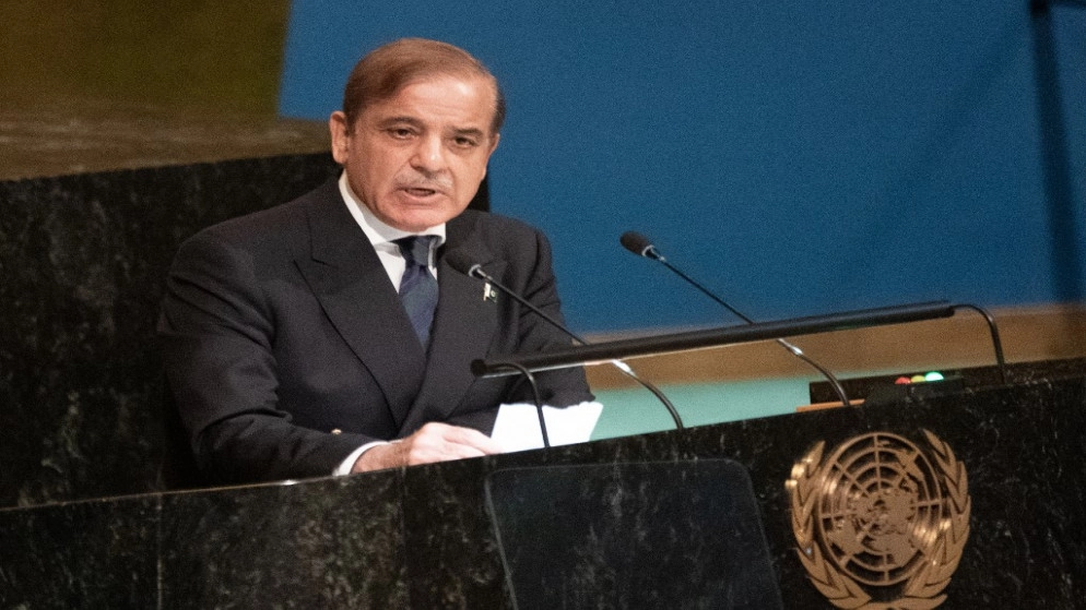 رئيس وزراء باكستان أمام الأمم المتحدة: الفيضانات تنذر بأزمة مناخ عالمية