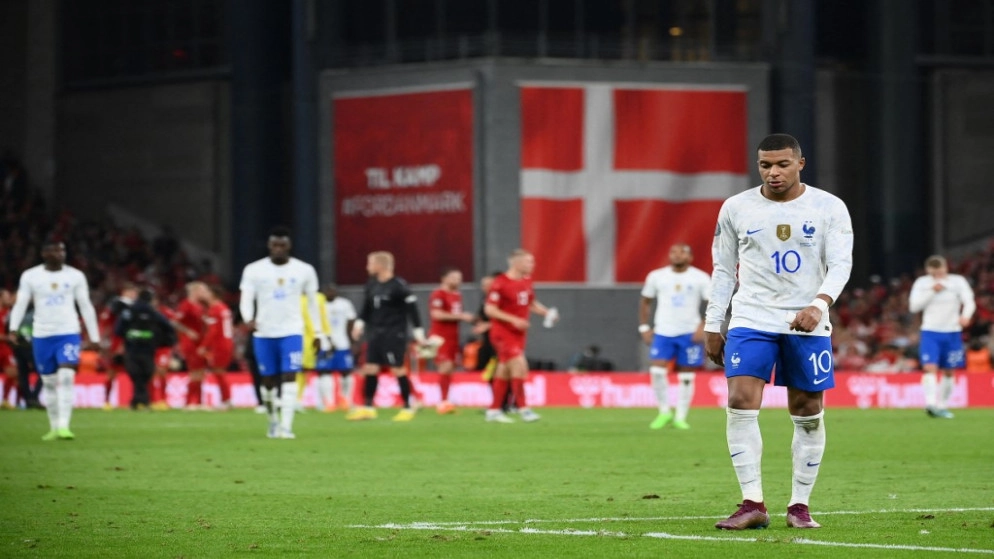 فرنسا تخسر أمام الدنمارك وتبقى في المستوى الأول لدوري الأمم