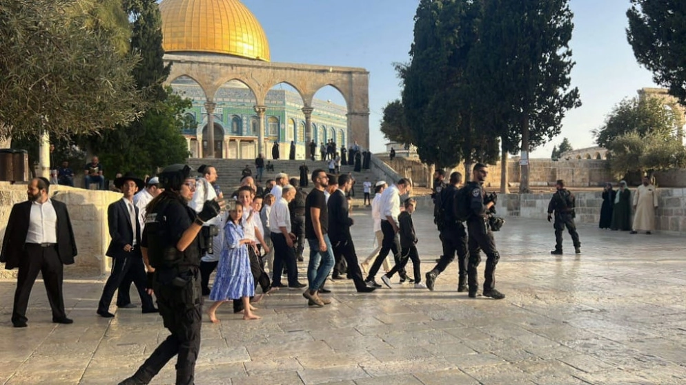 الأردن يطالب إسرائيل بالكف الفوري عن الانتهاكات بحق المسجد الأقصى