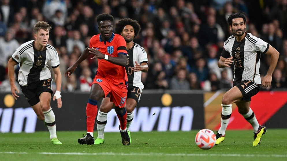 تعادل مثير 3-3 بين إنجلترا وألمانيا في دوري الأمم